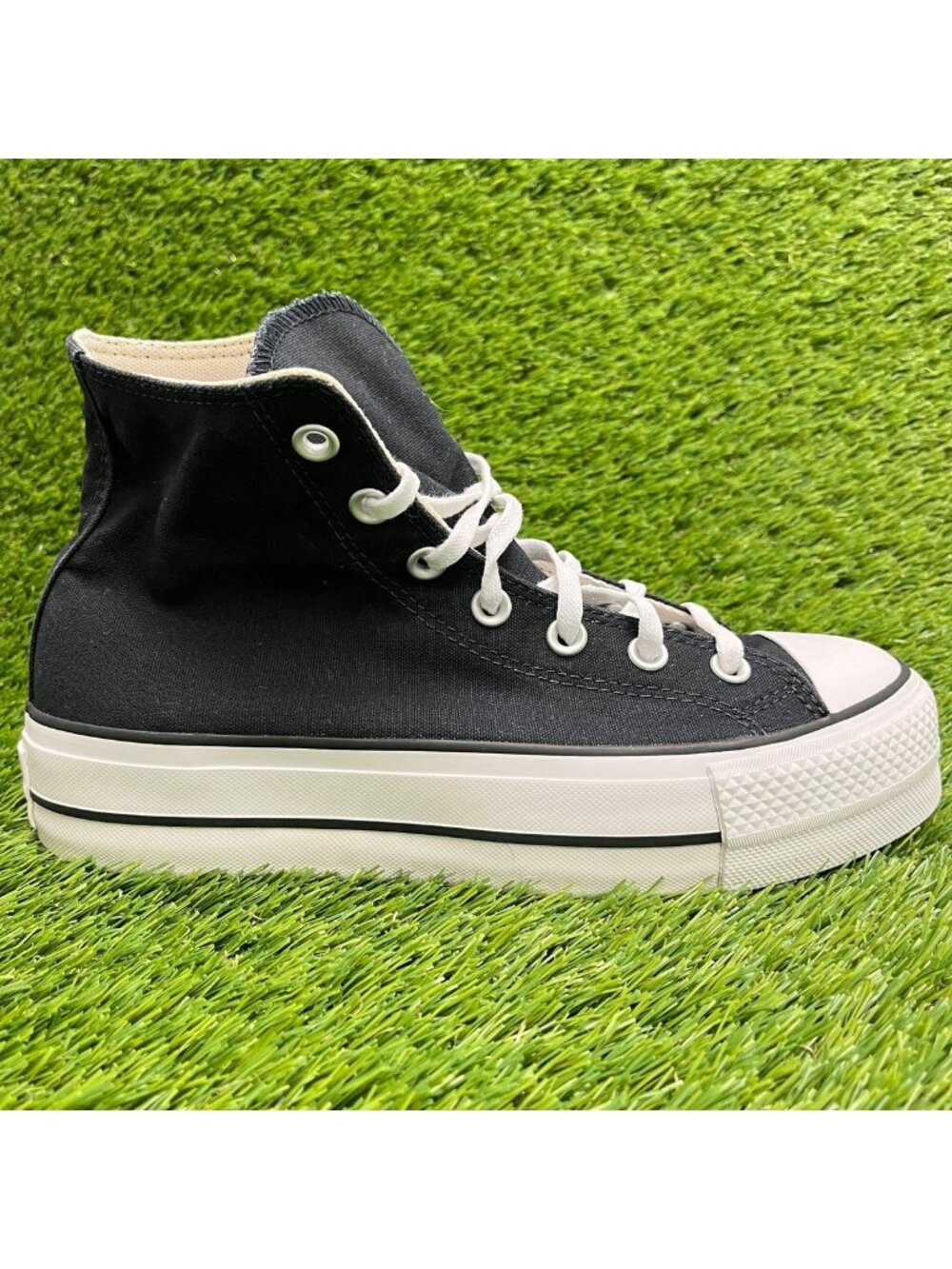 Converse Chuck Taylor All Star Hi Womens Size 8 Black Athletic Shoes Sneakers